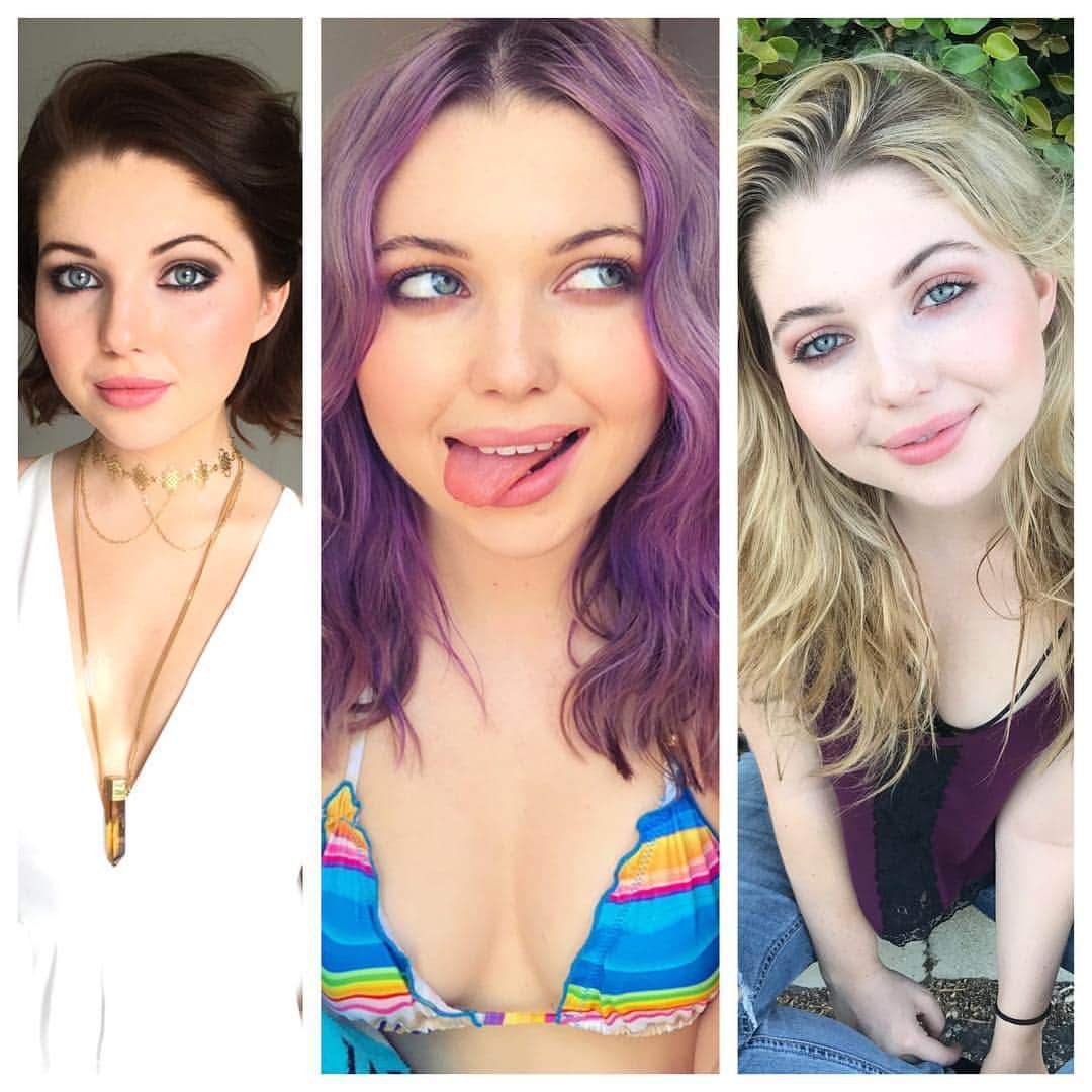 サミー・ハンラティさんのインスタグラム写真 - (サミー・ハンラティInstagram)「#transformationtuesday the many different looks over the years! What’s your favorite one?? Brunette? Purple? Blonde?」4月3日 7時23分 - sammihanratty