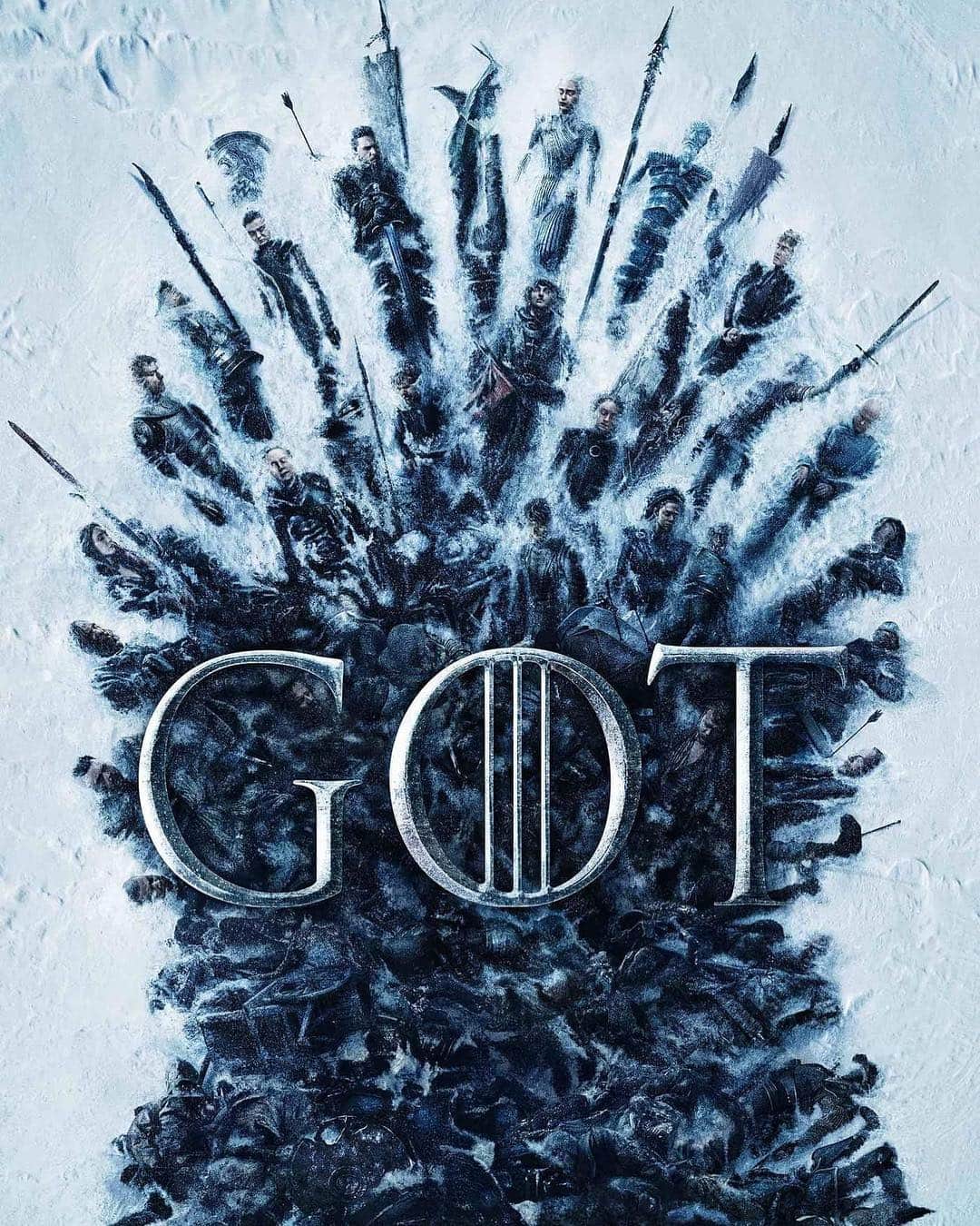 ピーター・ディンクレイジのインスタグラム：「Second official poster for Game of Thrones season 8!」
