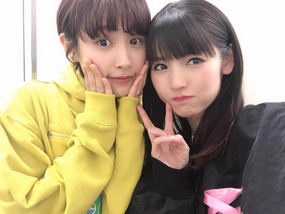 道重さゆみさんのインスタグラム写真 - (道重さゆみInstagram)「愛ちゃん💗 だーーいすき！可愛すぎるし優しすぎる先輩！ 愛ちゃんち行くー！！💗😄 #高橋愛 ちゃん」4月3日 8時54分 - sayumimichishige0713