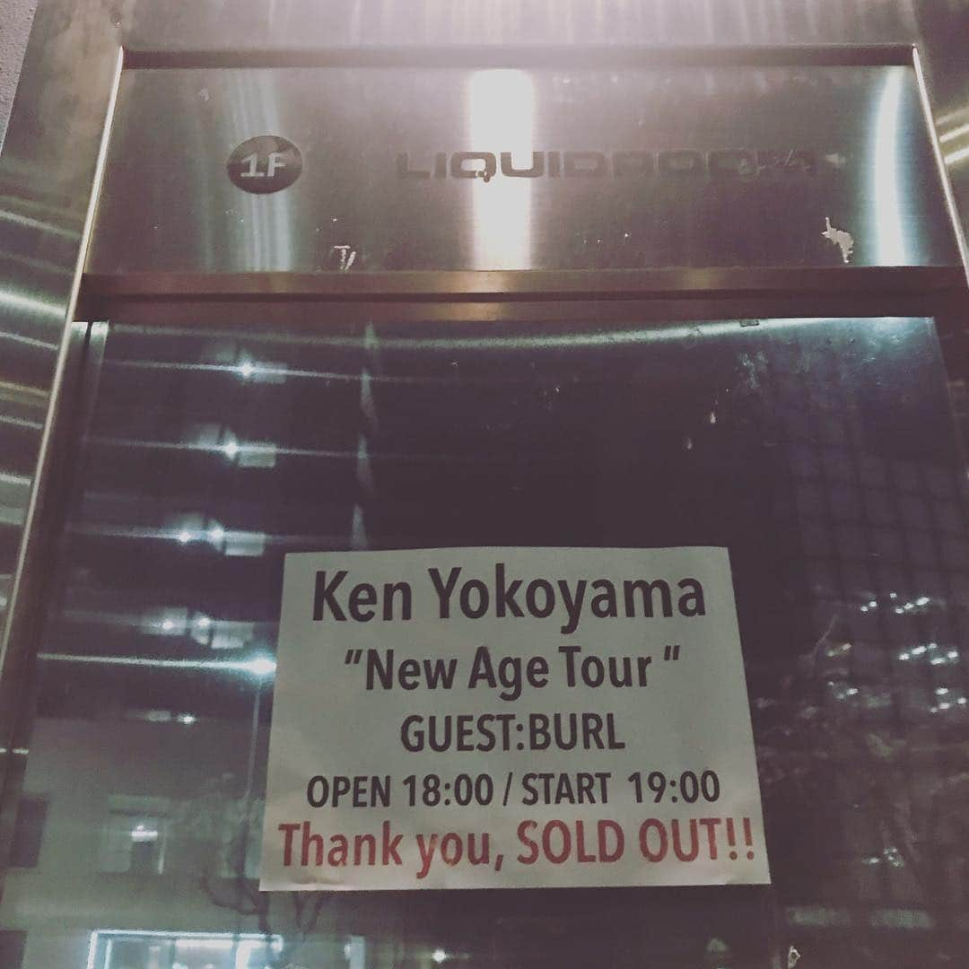 Marinaさんのインスタグラム写真 - (MarinaInstagram)「Ken Yokoyama 恵比寿リキッドルーム観に行かせて頂きました！ . 兎に角めちゃくちゃカッコ良かった！！見事に喰らった！ . Eijiさんの加入が発表されてから今か今かとこの日を楽しみにしていました。流石です。お疲れ様でした🤟 . #kenyokoyama」4月3日 11時17分 - aldiousmarina