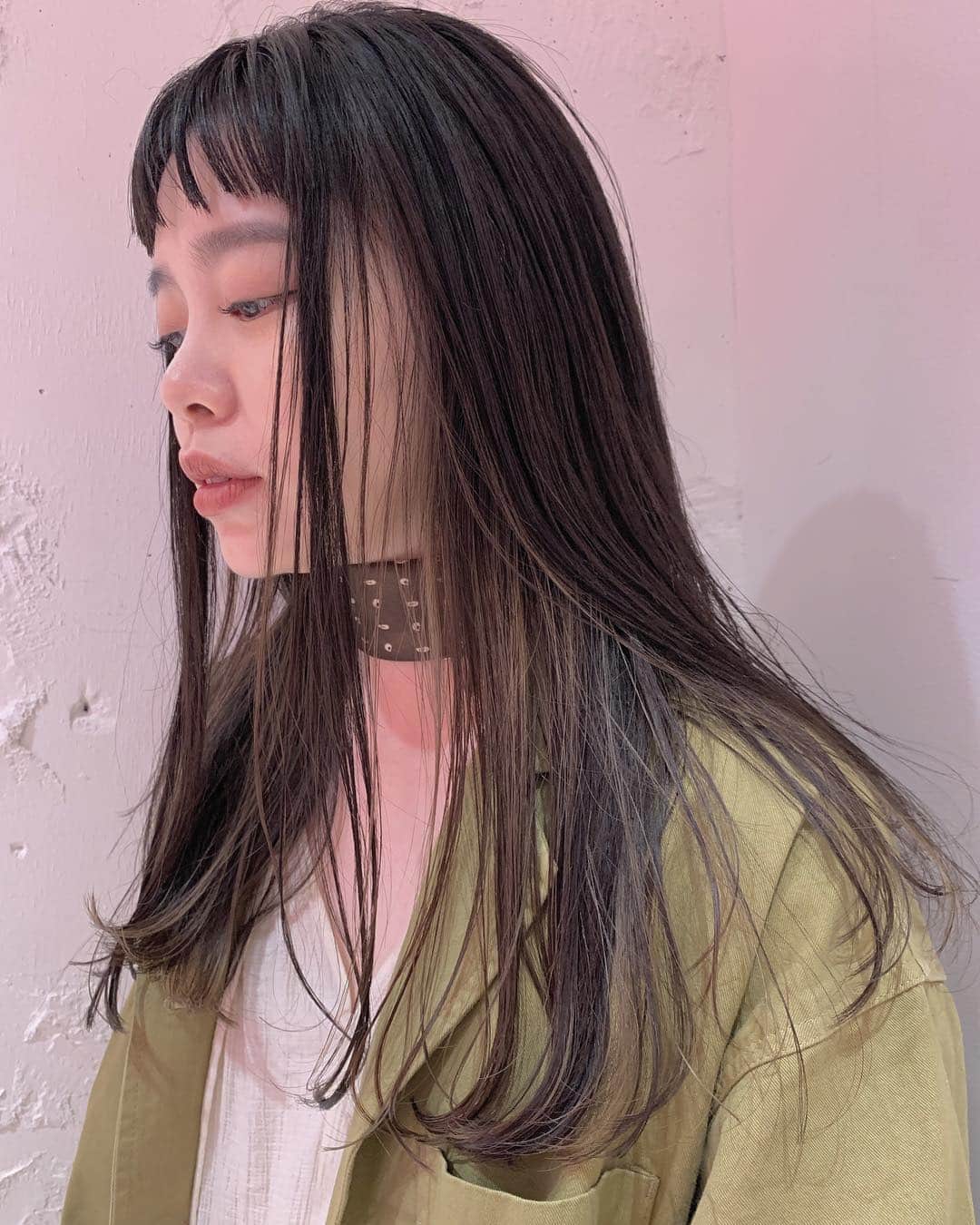 nanako itoのインスタグラム：「highlight ✖︎shortbangs 🖤」