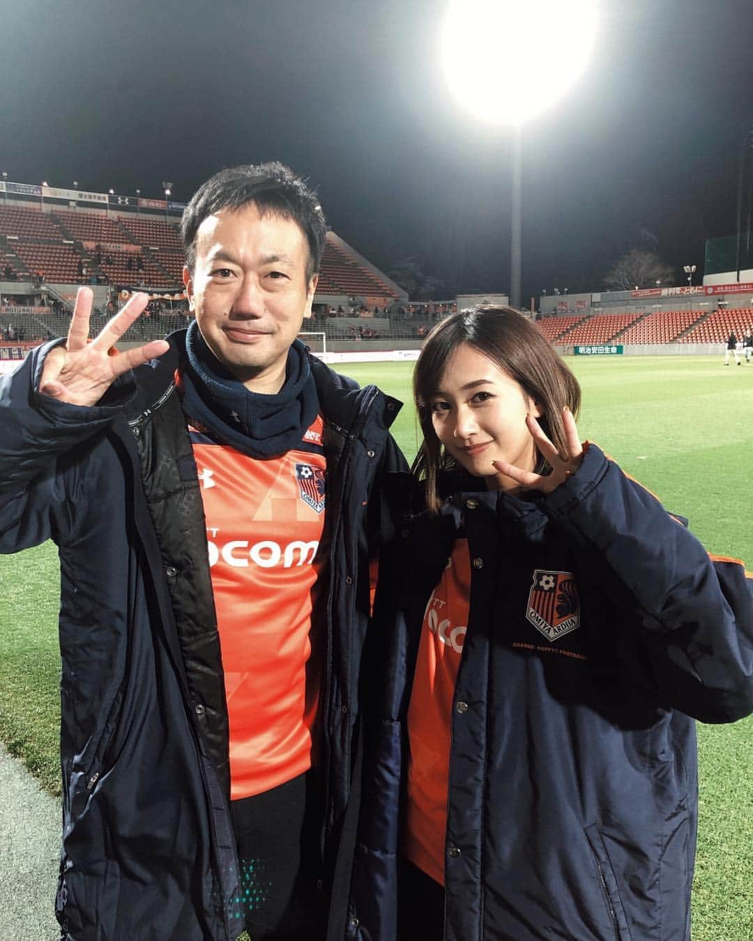 のインスタグラム：「.﻿ ﻿ 待ちに待ったホームでの勝利！﻿ ﻿ 逆転！！﻿ ﻿ 勝ち点3！！！﻿ ﻿ ﻿ みなさん寒い中お疲れ様でした✨﻿ 明日もお仕事がんばろっ！﻿ ﻿ ﻿ #ardija #大宮_岡山 #わっしょい﻿ #大宮アルディージャ #スタジアムDJ」