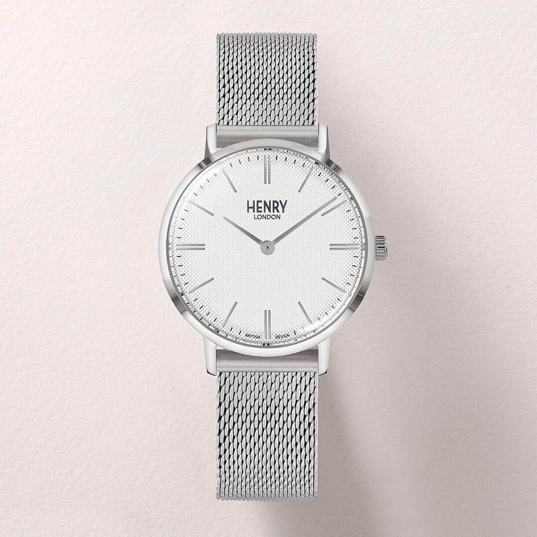 Henry London Official page of Britishさんのインスタグラム写真 - (Henry London Official page of BritishInstagram)「A silver classic for any occasion as worn by @caroline.lena. Swipe for a closer look! . . . #henrylondon #henrywatches #womenswatches #menswatches #womensfashion #london #britishdesign #britishbrand #vintage #heritage #regency #classicwatch  #summerstyle #essentials #musthave #watchlover #ootd #springsummer #meshwatch #silverwatch #meshstrap #whitedial #regency #silveraccessories」4月3日 22時17分 - henrywatches