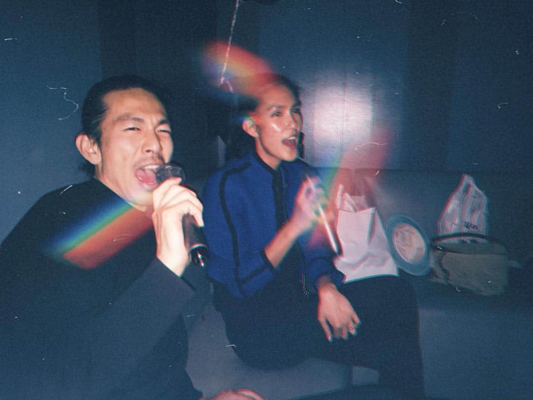 金原杏奈のインスタグラム：「Happy birthday my dear @junshinsoga ❤️🧡💛💚💙💜 Wishing you the very best of everything and all of your dream come true!!! Love you 😘😘😘💫💫💫」