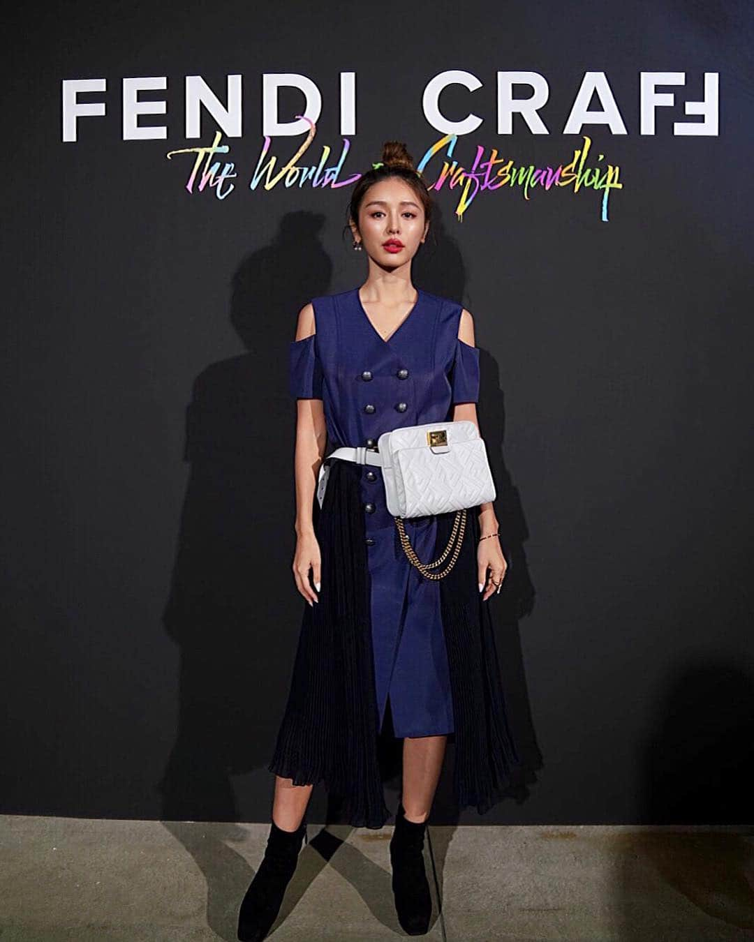 加治ひとみさんのインスタグラム写真 - (加治ひとみInstagram)「FENDI party🎨🎨❤︎ @fendi - - 『ファッションもartのひとつ。』 色んな刺激を受けた素敵な夜でした✨✨😌 #FendiCraFF」4月3日 22時47分 - kaji_26