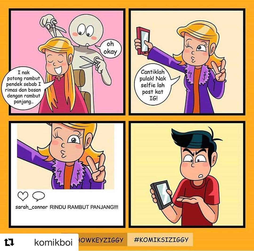 Koleksi Komik Malaysiaさんのインスタグラム写真 - (Koleksi Komik MalaysiaInstagram)「#Repost @komikboi with @get_repost ・・・ 🤣🤣🤣 . Cc @showkeyziggy」4月3日 22時41分 - tokkmungg_exclusive