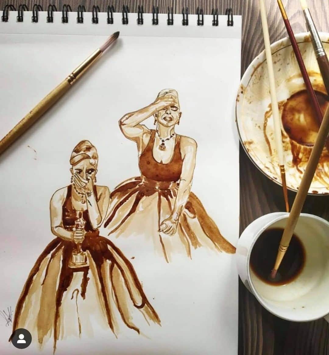 NESCAFEさんのインスタグラム写真 - (NESCAFEInstagram)「Is there an Oscar for the best artist ever?🤔 Cause we sure do know the winner!😍🔝 📷 by @so_arted」4月3日 23時00分 - nescafe