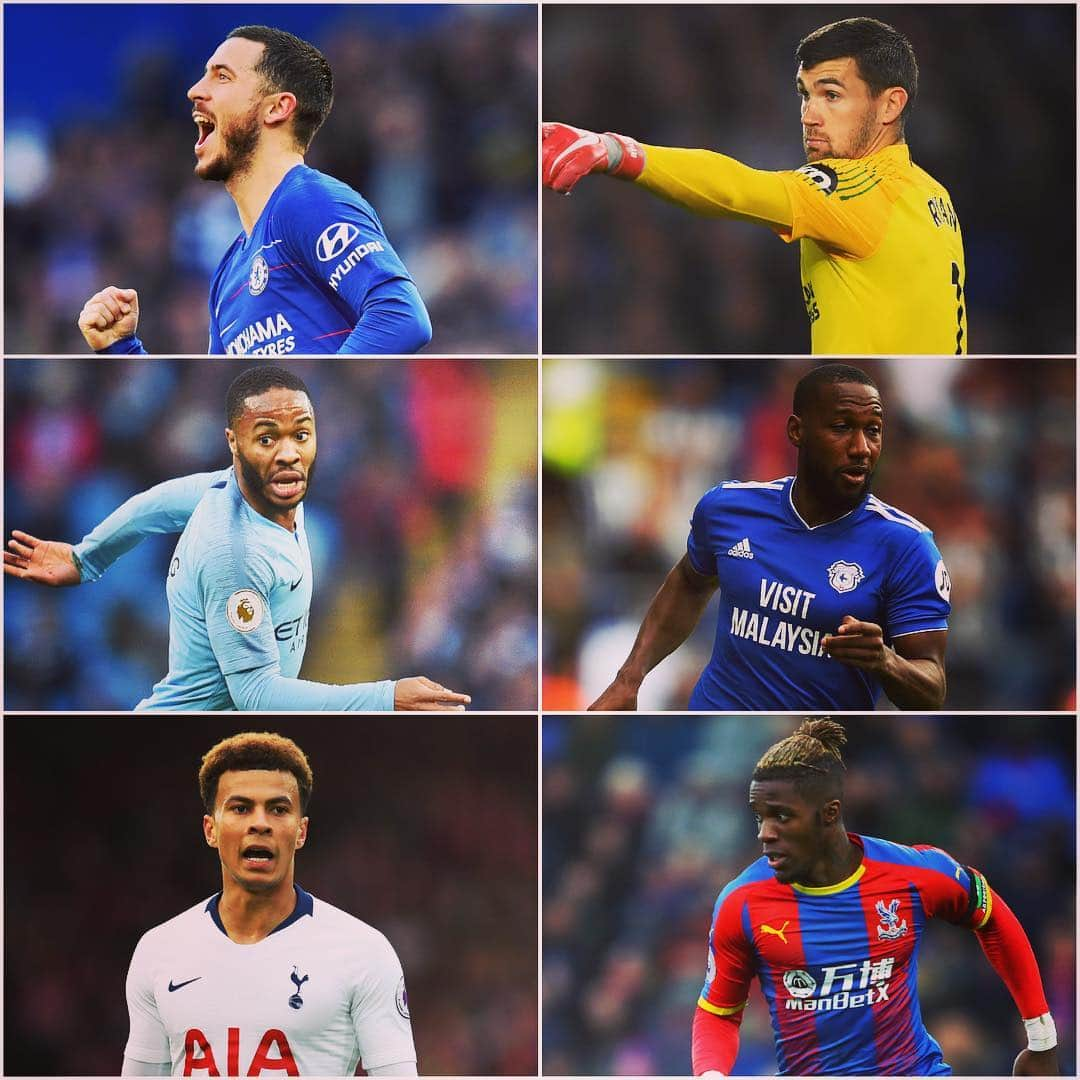 プレミアリーグさんのインスタグラム写真 - (プレミアリーグInstagram)「@chelseafc ❓-❓ @officialbhafc  @mancity ❓-❓ @cardiffcityfc  @spursofficial ❓-❓ @cpfc . #PL #PremierLeague」4月3日 23時14分 - premierleague