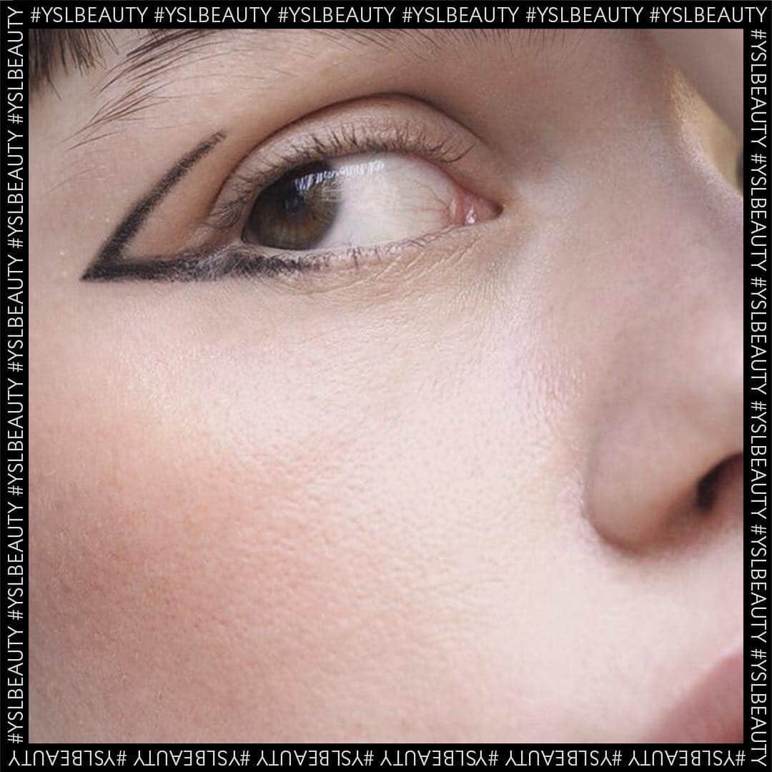 Yves Saint Laurent Beautyさんのインスタグラム写真 - (Yves Saint Laurent BeautyInstagram)「REGRAM: Dare to be a graphic beauty DESSIN DU REGARD in N°1 NOIR VOLAGE @cartonmagazin @eleonorewismes Share your love of YSL Beauty with #yslbeauty and by tagging us in your photo #yslbeauty #regram #graphicmakeup」4月3日 23時08分 - yslbeauty