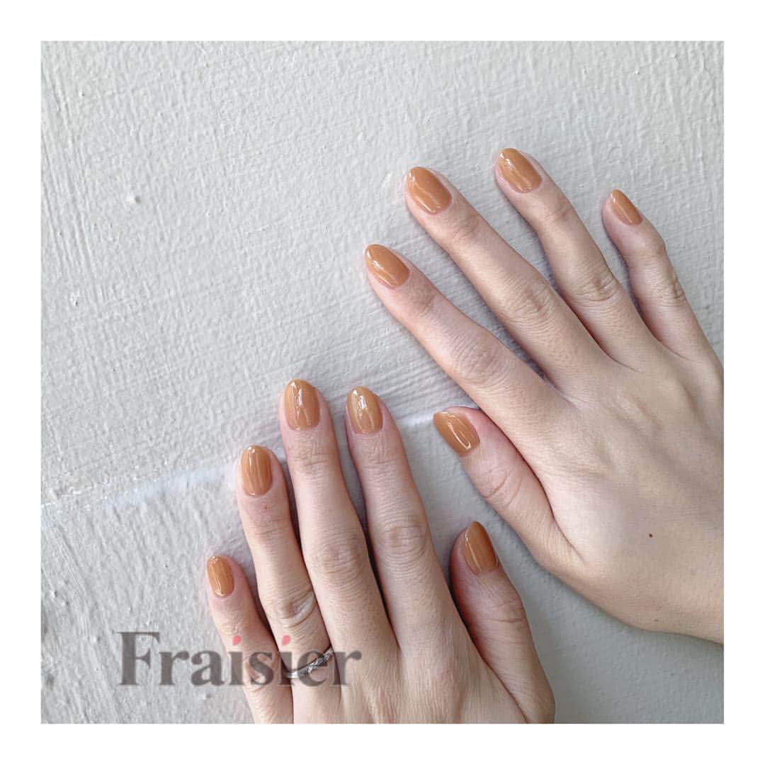 フレジエさんのインスタグラム写真 - (フレジエInstagram)「くすみオレンジ🍊#C20190403 . .  ワンカラー 初回(会員様)価格、通常価格 ¥8000+tax  ㅤㅤㅤㅤㅤㅤㅤㅤㅤㅤㅤㅤㅤ . 担当 福地  ㅤㅤㅤㅤㅤㅤㅤㅤㅤㅤㅤㅤㅤ . Cachette渋谷店 ☎︎03-3461-7060 Reine池袋店 ☎︎03-6907-2048 Merci心斎橋店 ☎︎06-6210-1174 . #ネイル #ジェルアート#アート#ニュアンスネイル#フットネイル#フットジェル#ショートネイル#秋ネイル#おとなネイル#大人っぽいネイル#art#nail#gel#gelnail#foot#footnail#handpainted#drawing#表参道#渋谷#原宿#池袋#南船場 #mihofukuchi1904#CachettebyAmelie#Cachette#Fraisier_nail #mihofukuchi_nail」4月3日 15時28分 - __belle.journee__