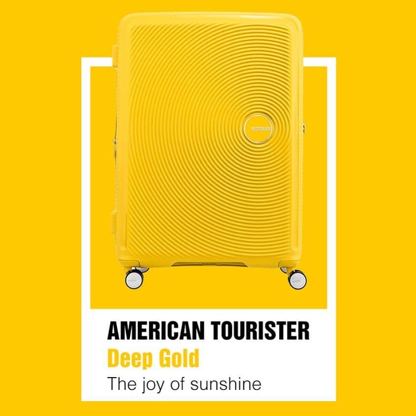 アメリカンツーリスターさんのインスタグラム写真 - (アメリカンツーリスターInstagram)「サウンドボックスには、楽しいカラーが揃ってます😊 ゴールデンイエローは、太陽のようなビビットカラー🙆‍♀️✨ お気に入りのカラーにいいね！してください⭐️ ・ ・ #アメリカンツーリスター #スーツケース #ロナウド #サウンドボックス #旅行 #GW #旅 #americantourister  #travel #luggage #soundbox #cr7 #fashion #yellow」4月3日 16時34分 - americantouristerjp