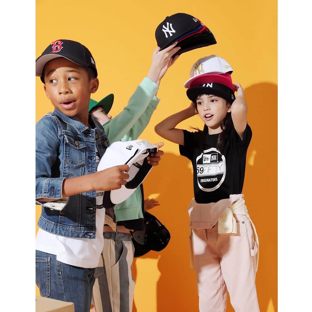 のインスタグラム：「#NewEra #ニューエラ #NewEraJapan #ニューエラキッズ #Kids #KidsFashion #Cap #Apparel #キッズ帽子 #キッズキャップ #キッズtシャツ」