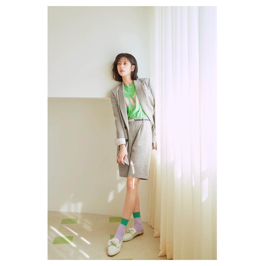 チョン・ソミンさんのインスタグラム写真 - (チョン・ソミンInstagram)「@a.t.corner x 쏨💚」4月3日 23時33分 - somin_jj