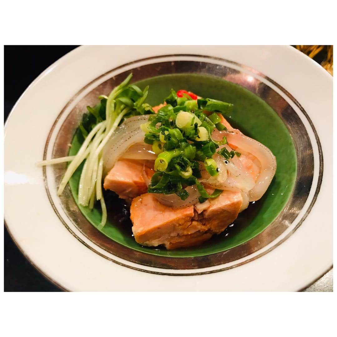 有明ゆなさんのインスタグラム写真 - (有明ゆなInstagram)「魚ー！！！ めちゃくちゃ美味しかった(;_;)♡ 幸せの極み！！！ . . . . #魚 #お魚 #おさかな #刺身 #刺し身 #さしみ #つまみ #日本酒 #美味しい #感動 #お酒 #酒」4月3日 18時11分 - ariake_yuna
