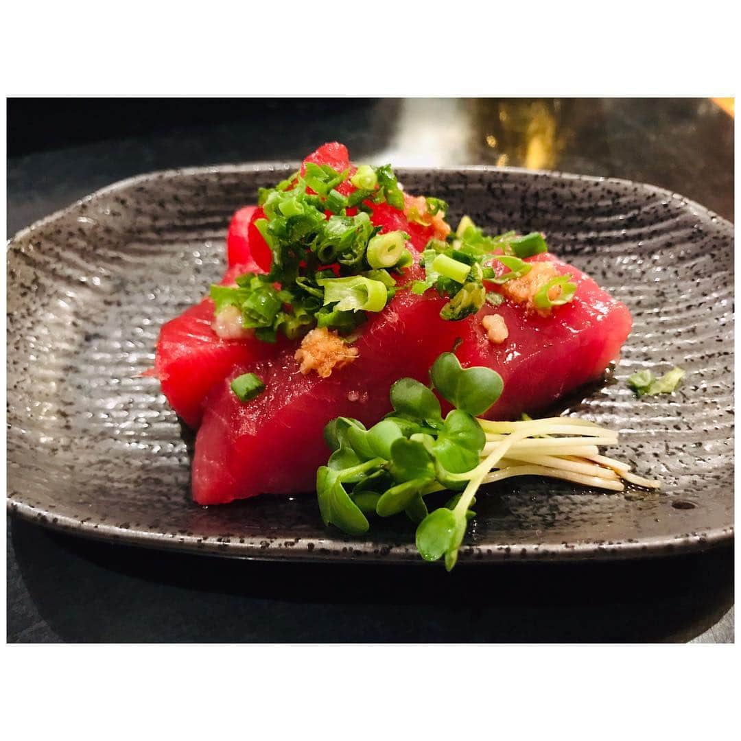 有明ゆなさんのインスタグラム写真 - (有明ゆなInstagram)「魚ー！！！ めちゃくちゃ美味しかった(;_;)♡ 幸せの極み！！！ . . . . #魚 #お魚 #おさかな #刺身 #刺し身 #さしみ #つまみ #日本酒 #美味しい #感動 #お酒 #酒」4月3日 18時11分 - ariake_yuna