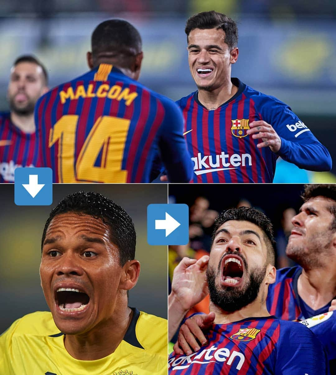 UEFAチャンピオンズリーグさんのインスタグラム写真 - (UEFAチャンピオンズリーグInstagram)「🤯 ICYMI... @villarrealcf 4-4 @fcbarcelona last night! ⠀⠀⠀⠀⠀⠀⠀⠀⠀ ⚽ Coutinho 12' ⚽ Malcom 16' -------------------------- ⚽ Chukwueze 23' ⚽ Ekambi 50' ⚽ Iborra 62' ⚽ Bacca 80' --------------------------- ⚽ Messi 90' ⚽ Suarez 93'」4月3日 18時19分 - championsleague