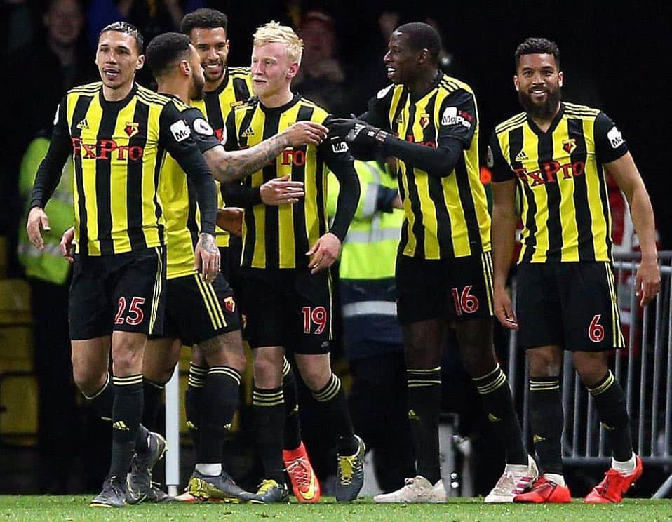 のインスタグラム：「"Amazing performance from everyone last night! What a great way to come back from injury and get ready for the big game this weekend! #watfordfc #imback #staystrong #focus #premierleague #teamspirit"」
