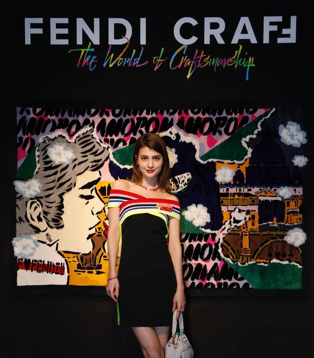 マギーさんのインスタグラム写真 - (マギーInstagram)「FENDI CraFF💥🌈❤️ @fendi カプセルコレクションのピースを着させてもらったよ！♡」4月3日 20時28分 - maggymoon