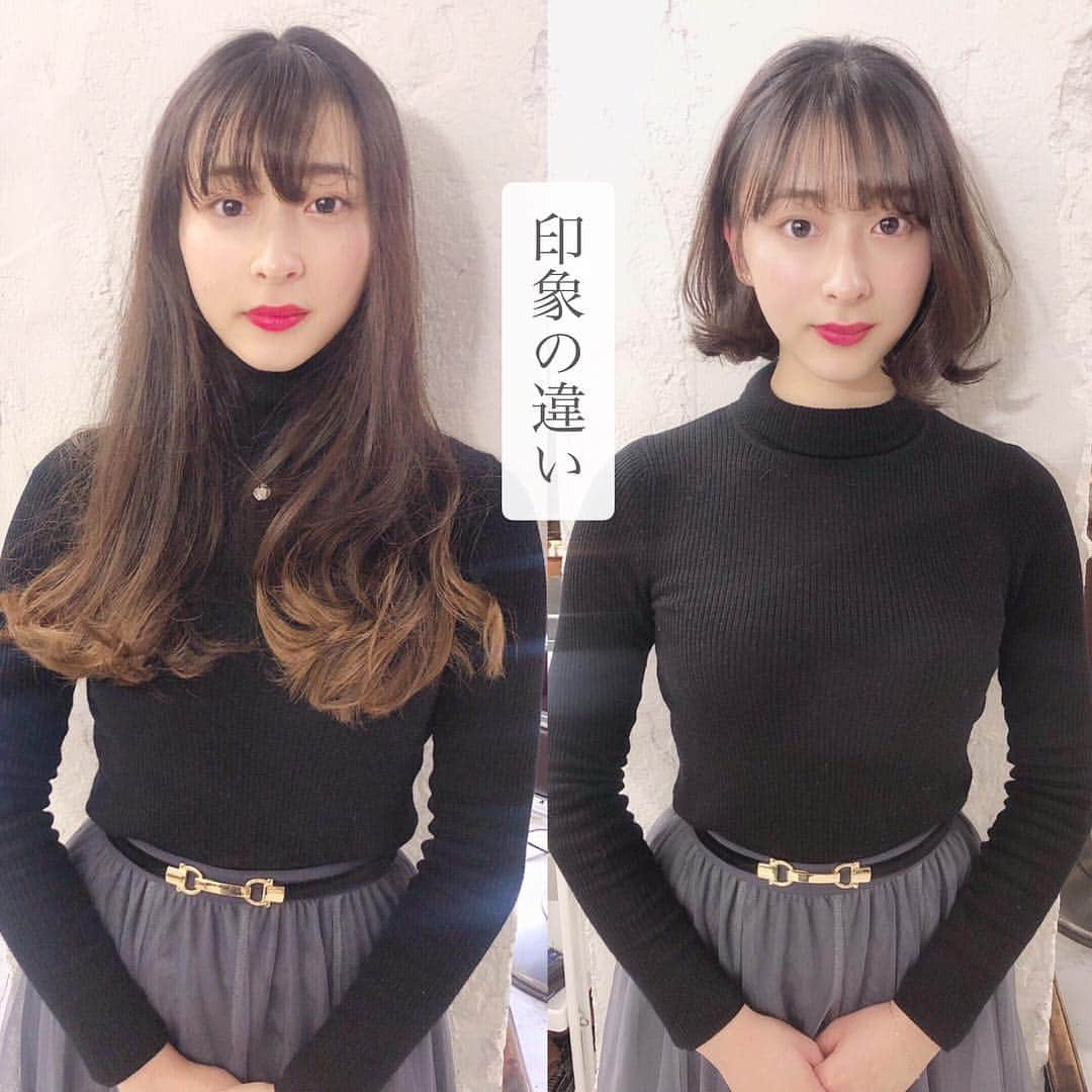 小西恭平さんのインスタグラム写真 - (小西恭平Instagram)「お客様ビフォーアフター💇🏼‍♀️✨﻿ ・﻿ 骨格、輪郭、顔のパーツなどを見ながらこの方に合うボブを作らせていただきました✂️﻿ ・﻿ 大切なカットを任せてくれてありがとございます✨﻿ ﻿ ・﻿ #オブヘア#美容院#美容室#ハイライト#原宿#サロンモデル#ミディアム#美容師#グラデーションカラー#fashion #ヘア#アレンジ#ヘアアレンジ#make#zara#ロング#hair#グレージュ#ヘアスタイル#スタイリング#髪型 #メイク#シースルーバング#表参道#ショート#似合わせカット#渋谷#hairstyle#コニタンカット」4月3日 20時45分 - kyohei_konishi