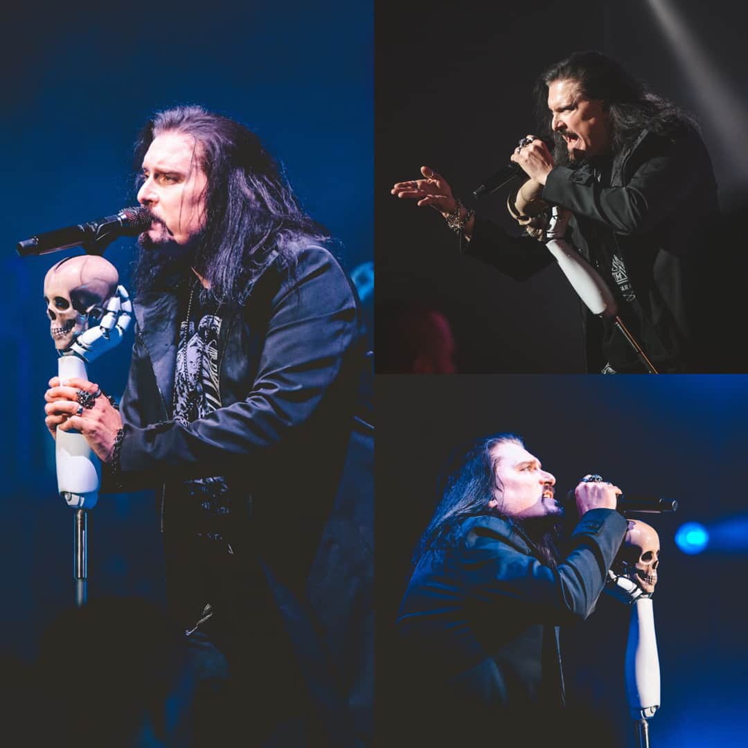 ドリーム・シアターさんのインスタグラム写真 - (ドリーム・シアターInstagram)「Thoughts on @jameslabrie.dt’s mic stand? 💀🎤 #dreamtheater #distanceovertime #jameslabrie #vocals #progressivemetal 📸 by @danvirchow」4月3日 20時43分 - dreamtheaterofficial