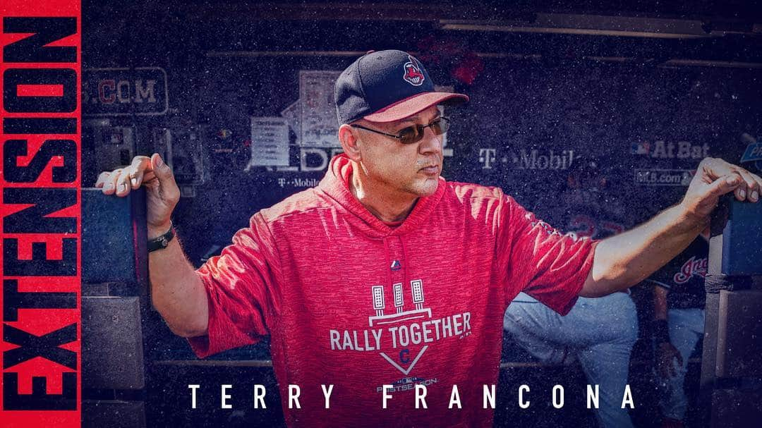 クリーブランド・インディアンスさんのインスタグラム写真 - (クリーブランド・インディアンスInstagram)「In Tito we trust!  We are happy to announce that manager Terry Francona has received a contract extension through the 2022 season! #RallyTogether」4月3日 21時01分 - cleguardians