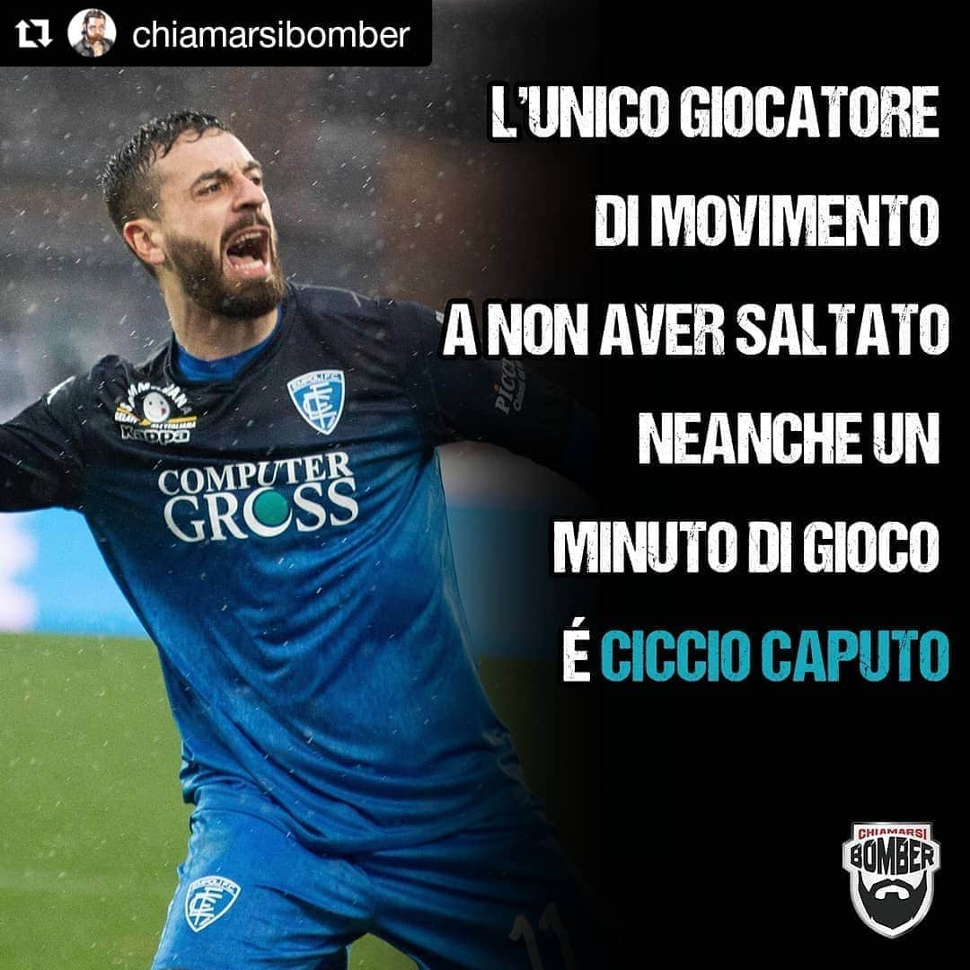 エンポリFCさんのインスタグラム写真 - (エンポリFCInstagram)「#Repost @chiamarsibomber (@get_repost) ・・・ Highlander @cicciocaputo11  #caputo #cicciocaputo #empoli #fantacalcio #serieA #chiamarsibomber」4月3日 21時02分 - empoli_fc_official