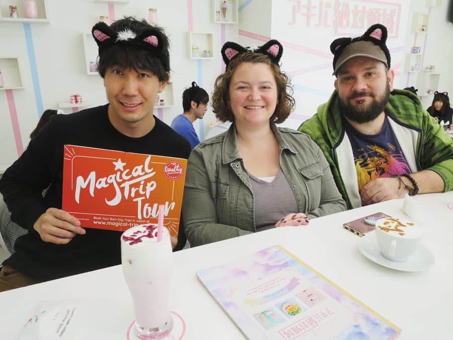 MagicalTripさんのインスタグラム写真 - (MagicalTripInstagram)「Welcome to @Magicaltripcom ⠀ “Travel Deeper with a Local Guide!” ⠀ -------------------------------------------------⠀ What kind of experiences are you looking for in Japan? #Maidcafe is one of the things that you cannot find outside Japan. Try and feel this super unique atmosphere! 📍：#akihabara -------------------------------------------------⠀ 【🌀What is #Magicaltrip 🌀】⠀ *⠀ Unique travel experience with local guides in Japan! 🇯🇵🇯🇵⠀ Our locallguides will take you to the local and hidden places in Japan!⠀ *⠀ *⠀ Why don’t you make your special travel experience more unique and unforgettable with us? ⠀ *⠀ 【😎Tour Information😎】⠀ Please check out our unique tours in Japan👇👇⠀ *⠀ *⠀ Bar Hopping tours🍶in Tokyo, Osaka, Kyoto, and #Hiroshima, discovering the local izakaya in Japan! 🍻🍻⠀ *⠀ Food tours are not all about sushi🍣but also Japanese traditional food such as okonomiyaki, oden, sashimi, yakitori 😋😋⠀ *⠀ Cultural-Walking tours🍀in Asakusa, Nakano, Akihabara, Tsukiji, Togoshiginza, Yanaka, Ryogoku, where you can dive into the deep Japanese cultures! 🚶🚶⠀ *⠀ Explore Tokyolife with cycling tour🚴🚵, club-patrol💃, Karaoke night🎤 and sumo tour! 👀👀⠀ *⠀ *⠀ *⠀ ⭐️Book our tours on the link of @Magicaltripcom profile page! ⭐️ ⠀ *⠀ *⠀ #japan #japantrip #japantravel #japantour #akiba #maid #tokyotrip #tokyotravel #kyototrip #kyototravel #osakatravel #osakatrip #japanesefood #japanese #travel #akihabarajapan #akihabaratokyo #thingstodointokyo #lovejapan #ilovejapan  #japangram #discoverjapan #magicaltrip #magicaltripcom」4月3日 21時27分 - magicaltripcom