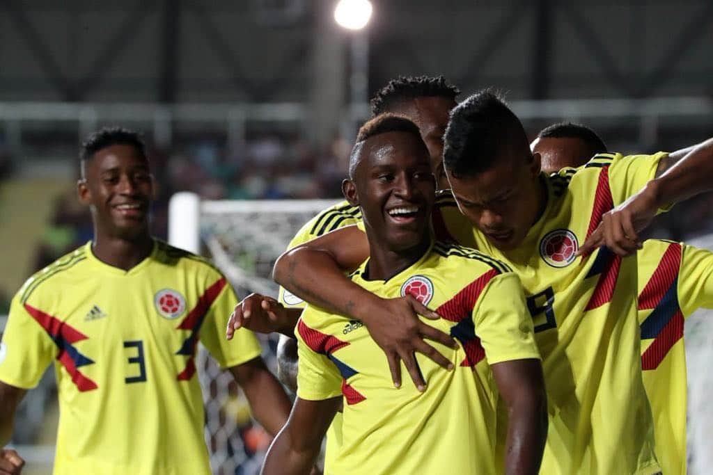 サッカー コロンビア代表チームのインスタグラム：「‪Solo 50 días nos separan de la FIFA #U20WC Do zobaczenia wkrótce w Polsce! ‬」