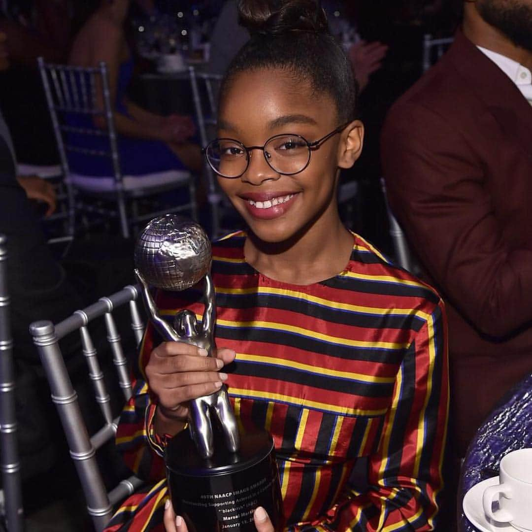 ガブリエル・ユニオンさんのインスタグラム写真 - (ガブリエル・ユニオンInstagram)「Today’s #WCW is the amazing @marsaimartin. At only 14, she is the youngest person to get a first look deal with Universal or any major studio. And as if that wasn’t applaud worthy enough, she is also the youngest person to ever executive produce a studio film. Marsai is not just a star on the rise, she is a bonafide force to be reckoned with, showcasing her brilliant acting in Universal’s newest movie, Little (which hits theaters April 12). She has showed young girls everywhere that you are never too young to dream big! With award wins under her belt, and a series regular role on Black-ish, it is clear that even more massive things are yet to come. Thank you for being an inspiration and a role model to our younger generation. Let us lift her up in the light of goodness and hold her there.」4月4日 8時07分 - gabunion