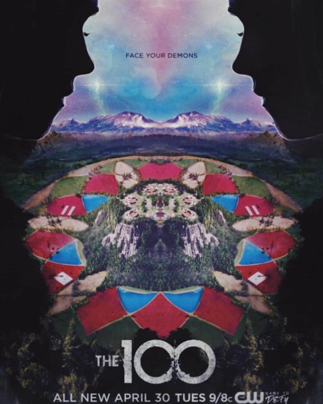 リンジー・モーガンのインスタグラム：「New Season. New Poster. New Trailer. New Titles. New 2nd TRAILER?!?! 👀 @cw_the100 👀 April 30th, who’s ready?!」