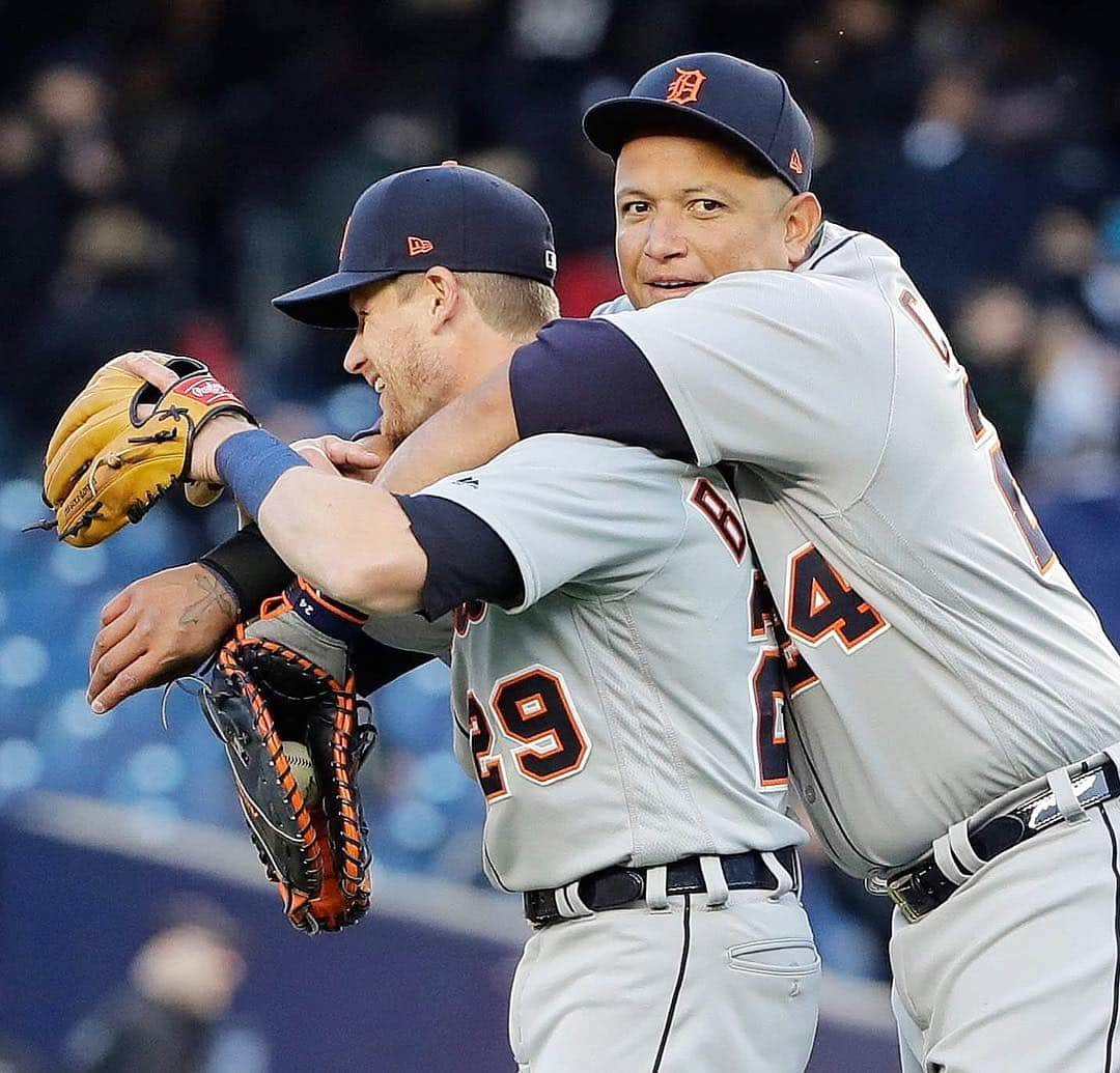 デトロイト・タイガースさんのインスタグラム写真 - (デトロイト・タイガースInstagram)「Heading home with a winning record. #TigersWIN」4月4日 8時27分 - tigers