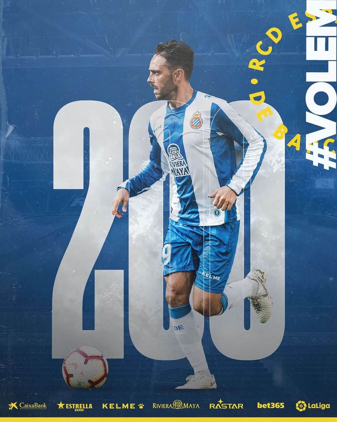 RCDエスパニョールさんのインスタグラム写真 - (RCDエスパニョールInstagram)「🔝⚪🔵 Sergio García arriba als 200 partits a #LaLiga amb l'Espanyol de Barcelona. Enhorabona, Sergio! - @sergiogarcia9of llega a los 200 partidos en @LaLiga con el Espanyol de Barcelona. ¡Enhorabuena, Sergio! - #SergioGarcía reaches 200 matches in LaLiga with Espanyol de Barcelona! Well done, Sergio! - 塞尔吉奥·加西亚完成代表西班牙人的200场西甲比赛 - #RCDE | #Volem | #EspanyoldeBarcelona」4月4日 0時13分 - rcdespanyol