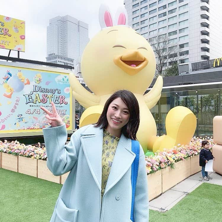 春原未来さんのインスタグラム写真 - (春原未来Instagram)「今日から #東京ディズニーシー #tokyodisneysea の #イースター #easter #2019 #event が始まるみたいですね！久しく行ってないなあ…😣💦#赤坂サカス #akasakasacas にて #気分 だけ味わいました！笑 . #オフ会 の時に #ちゃっかり #写真撮影 #春原未来 #意外と #ディズニー好き #デートで行きたい #miki #mickey #うさピヨ っていうらしい←」4月4日 0時14分 - sunohara_miki