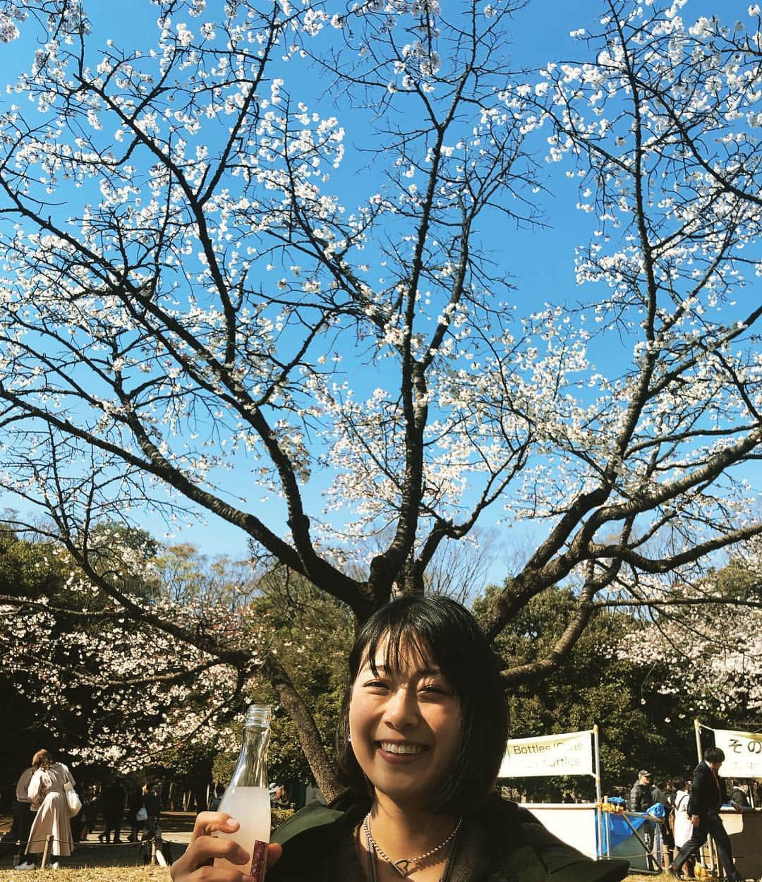 芦沢統人のインスタグラム：「花見もしたのです。」
