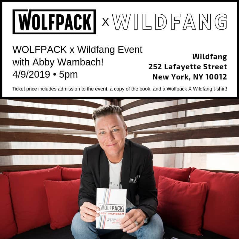 アビー・ワンバックさんのインスタグラム写真 - (アビー・ワンバックInstagram)「🐺 Big Wolfpack News! 🐺  The fierce, brilliant @brenebrown will be joining me in conversation on the WOLFPACK 4/12 tour stop in AUSTIN!!! This is going to be amazing.  Don’t mess with the Wolfpack.  And don’t mess with Texas —- because Brene’s with me in Austin and @jenhatmaker’s with me in HOUSTON!! Texas Pack, See Y’all soon!  There are just a few tickets left and you can get them at the link in my bio above ☝🏼or WolfpackBook.com  And more exciting news:  SAN FRAN! The fabulous and hilarious @kellycorrigan is joining me on the 4/17 date of the WOLFPACK TOUR! Pumped.  NYC! I’m doing an small, special event in SoHo at 5:00 on 4/9 - in conversation with @wearewildfang CEO @irishem333. It’s going to be very cool - and each person gets a WOLFPACK tee and book!  Also, the Boston and the evening Brooklyn events are sold out, but there are a few seats left in these cities: NYC w @wearewildfang  CHICAGO w @glennondoyle  AUSTIN w @brenebrown  HOUSTON w @jenhatmaker  SAN FRAN w @kellycorrigan &  SEATTLE!!! 🐺Tickets to all events at the link in my bio ☝🏼or WolfpackBook.com. Get em before they disappear! 🐺」4月4日 1時25分 - abbywambach