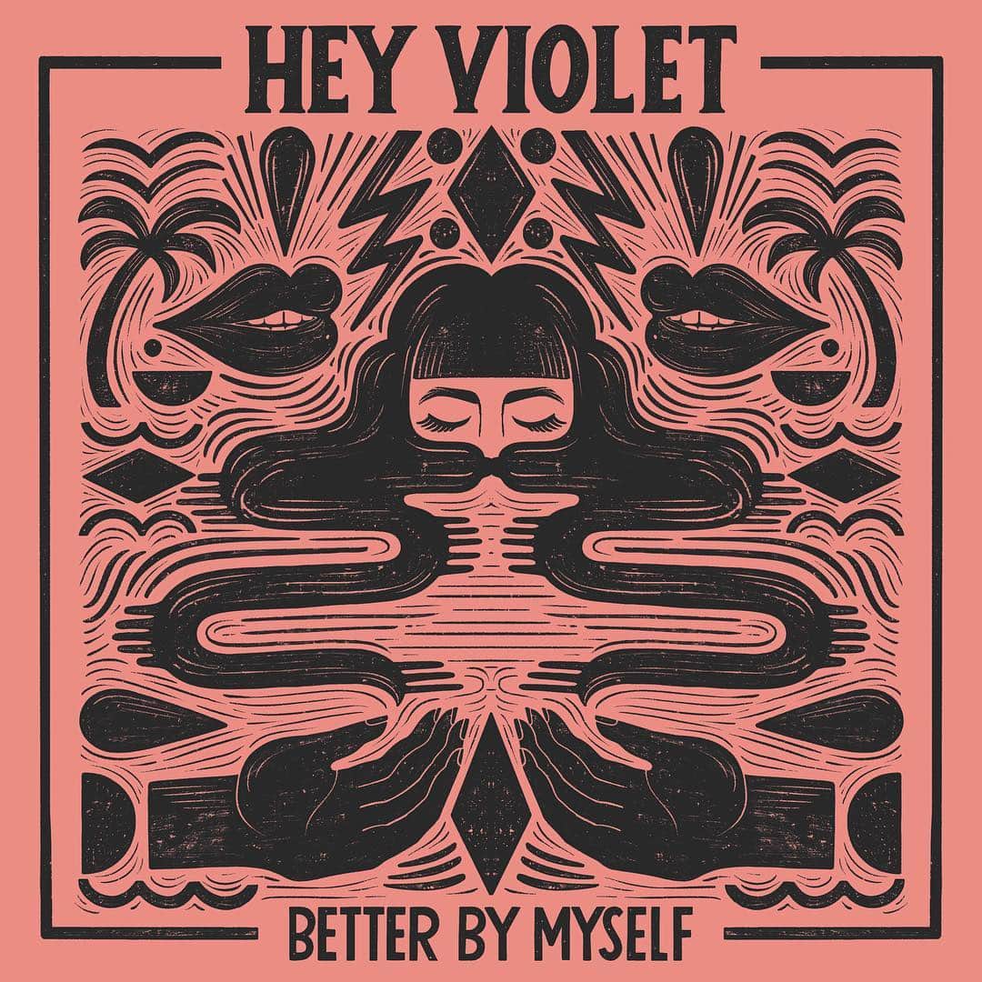 HEY VIOLETさんのインスタグラム写真 - (HEY VIOLETInstagram)「guys!!! it’s official. “better by myself” is out April 12th – go presave now👀👀👀 we also have a few gigs lined up, all info at heyviolet.com - love you guys xo ✨💕」4月4日 2時00分 - heyviolet