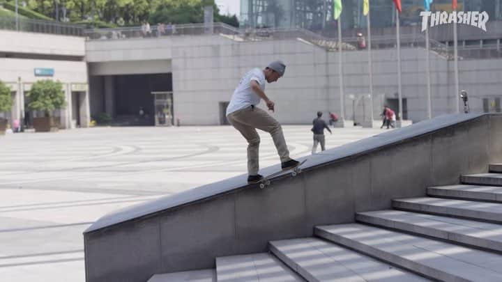 スラッシャーのインスタグラム：「👉🏽 @carlosribeiro91’s epic ‘All for You’ part is LIVE on ThrasherMagazine.com 📡 @primitiveskate」