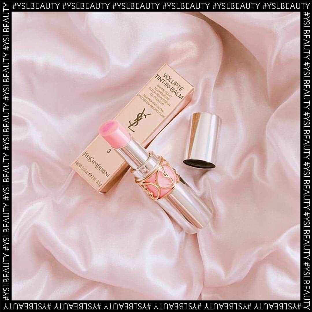 Yves Saint Laurent Beautyさんのインスタグラム写真 - (Yves Saint Laurent BeautyInstagram)「REGRAM: VOLUPTÉ TINT-IN-BALM: The only thing sexier than silk 😉 VOLUPTÉ TINT-IN-BALM in N°3 CALL ME ROSE @__oshn94 Share your love of YSL Beauty with #yslbeauty and by tagging us in your photo #yslbeauty #regram #lipstick」4月4日 4時04分 - yslbeauty