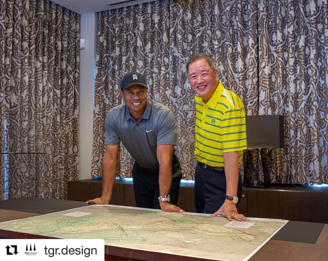 タイガー・ウッズのインスタグラム：「Repost from @tgr.design - “At TGR Design, we focus on finding spectacular locations to design distinct and memorable golf courses. The Makaha Valley on the west coast of Oahu is truly one of those unique and special locations.” - @tigerwoods」