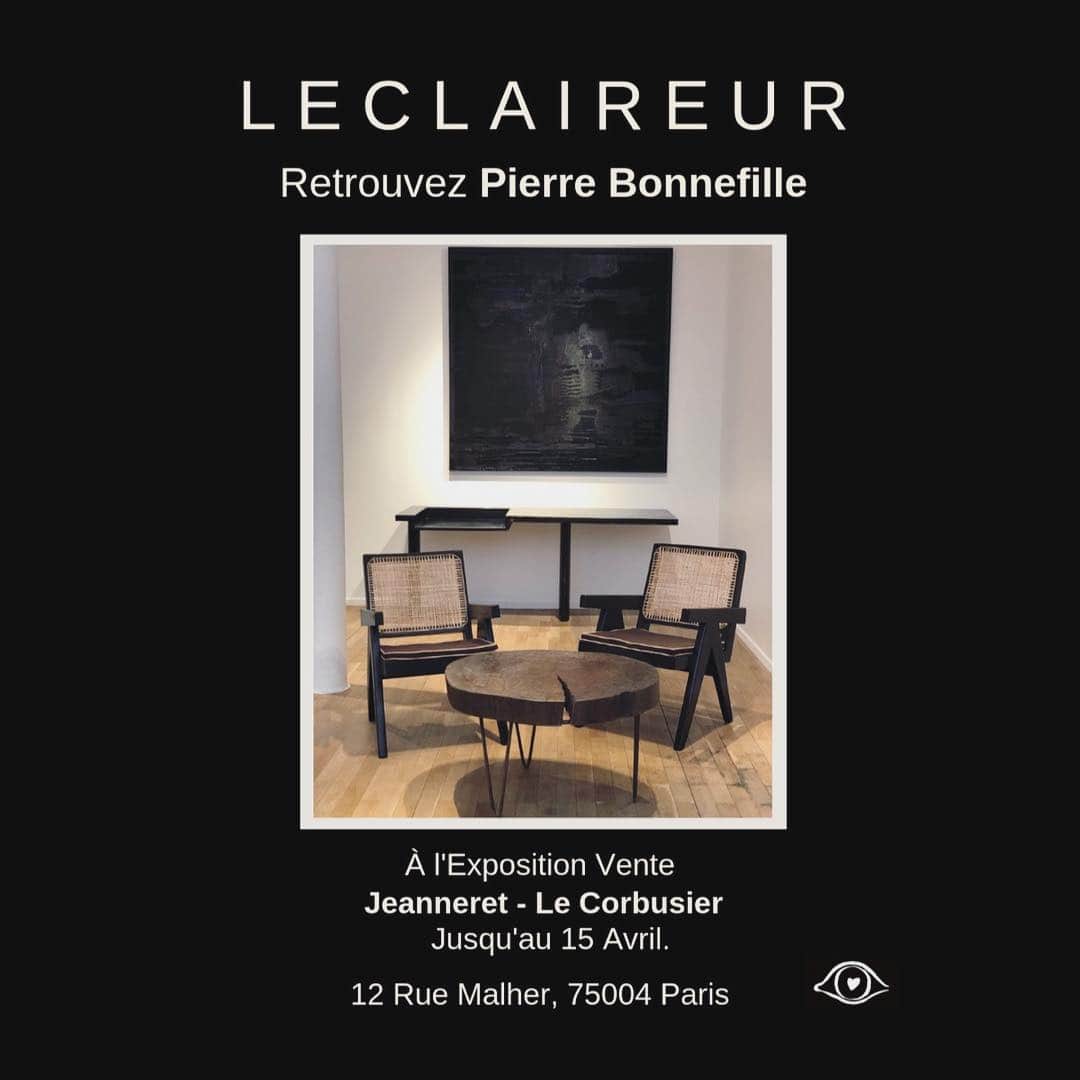 レクレルールさんのインスタグラム写真 - (レクレルールInstagram)「Don’t miss @pierrebonnefille artworks at Jeanneret - Le Corbusier exhibition. Until April 15, at 12 rue Malher. See you soon! #Leclaireur #Design #Homeware #Art #PierreBonnefille #Jeanneret #LeCorbusier」4月4日 5時05分 - leclaireur