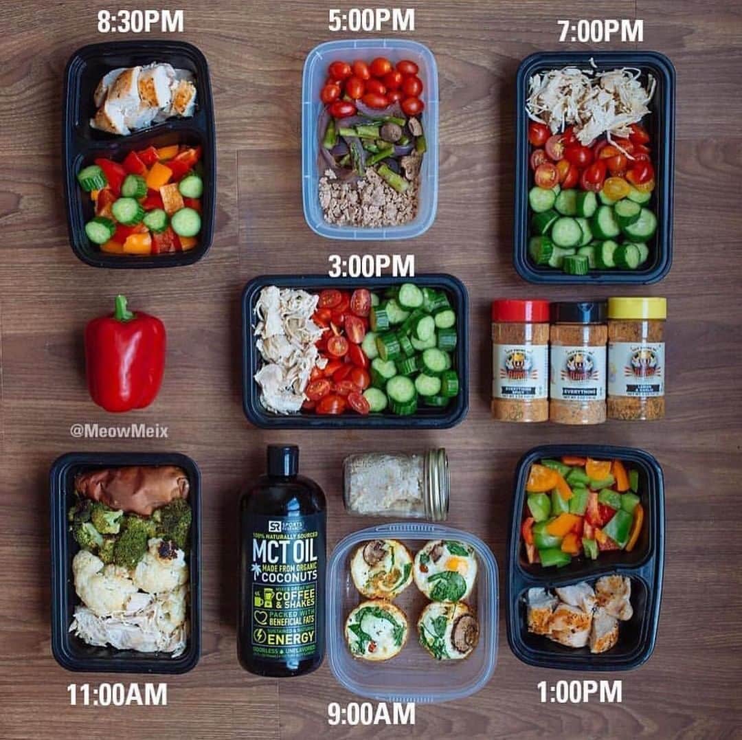 Flavorgod Seasoningsさんのインスタグラム写真 - (Flavorgod SeasoningsInstagram)「HOW DO YOU PLAN YOUR DAY⁉️⁣ Meal Prepping with delicious FRESH FLAVORGOD SEASONINGS!⁣ -⁣ Build Your Own Bundle Now!!⁣ Click the link in my bio @flavorgod ✅www.flavorgod.com⁣ -⁣ Photo & meal prep by: @meowmeix‼️‼️⁣ -⁣ FlavorGod Seasonings:⁣ 🌿Made Fresh⁣ ☀️Gluten free⁣ 🥑Paleo⁣ ☀️KOSHER⁣ 🌊Low salt⁣ ⚡️NO MSG⁣ 🚫NO SOY⁣ ⏰Shelf life is 24 months⁣ -⁣ 🌏 I Ship World Wide🌍⁣ -⁣ Order Here:⁣ FlavorGod.com」5月3日 3時00分 - flavorgod