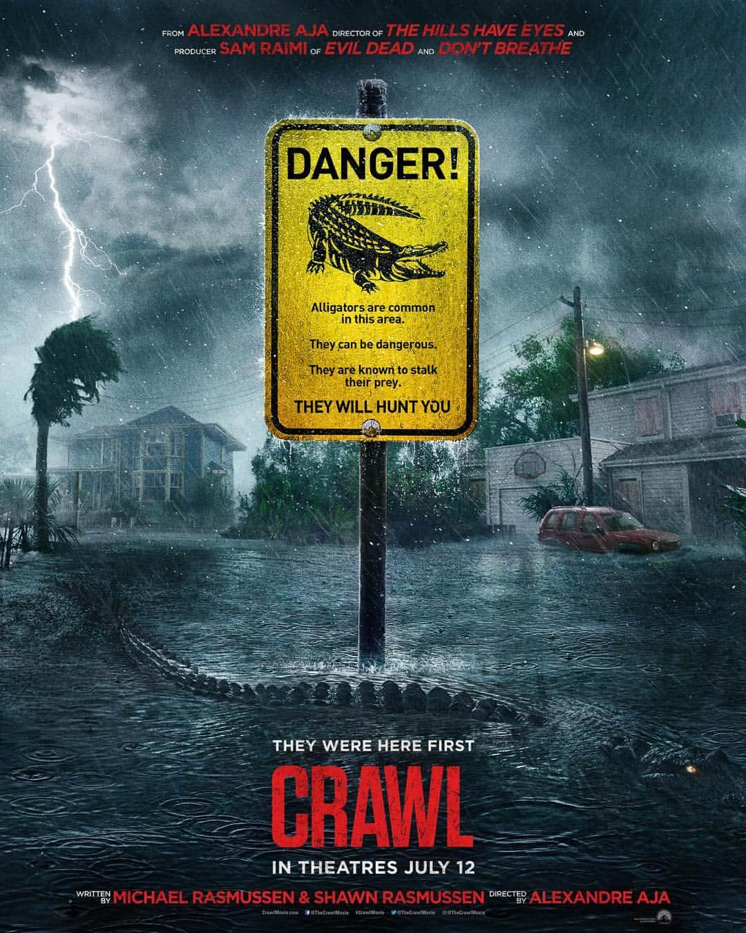 カヤ・スコデラリオさんのインスタグラム写真 - (カヤ・スコデラリオInstagram)「Check out the official poster @TheCrawlMovie, in theatres July 12. 🐊」5月3日 3時27分 - kayascods