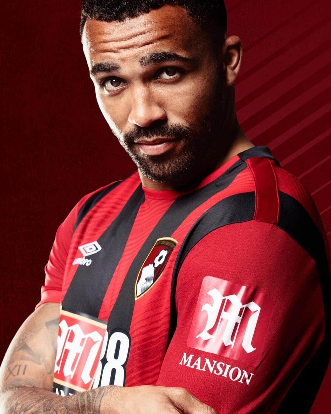 カラム・ウィルソンのインスタグラム：「#PlayOurWay @officialafcb 🔴⚫️」