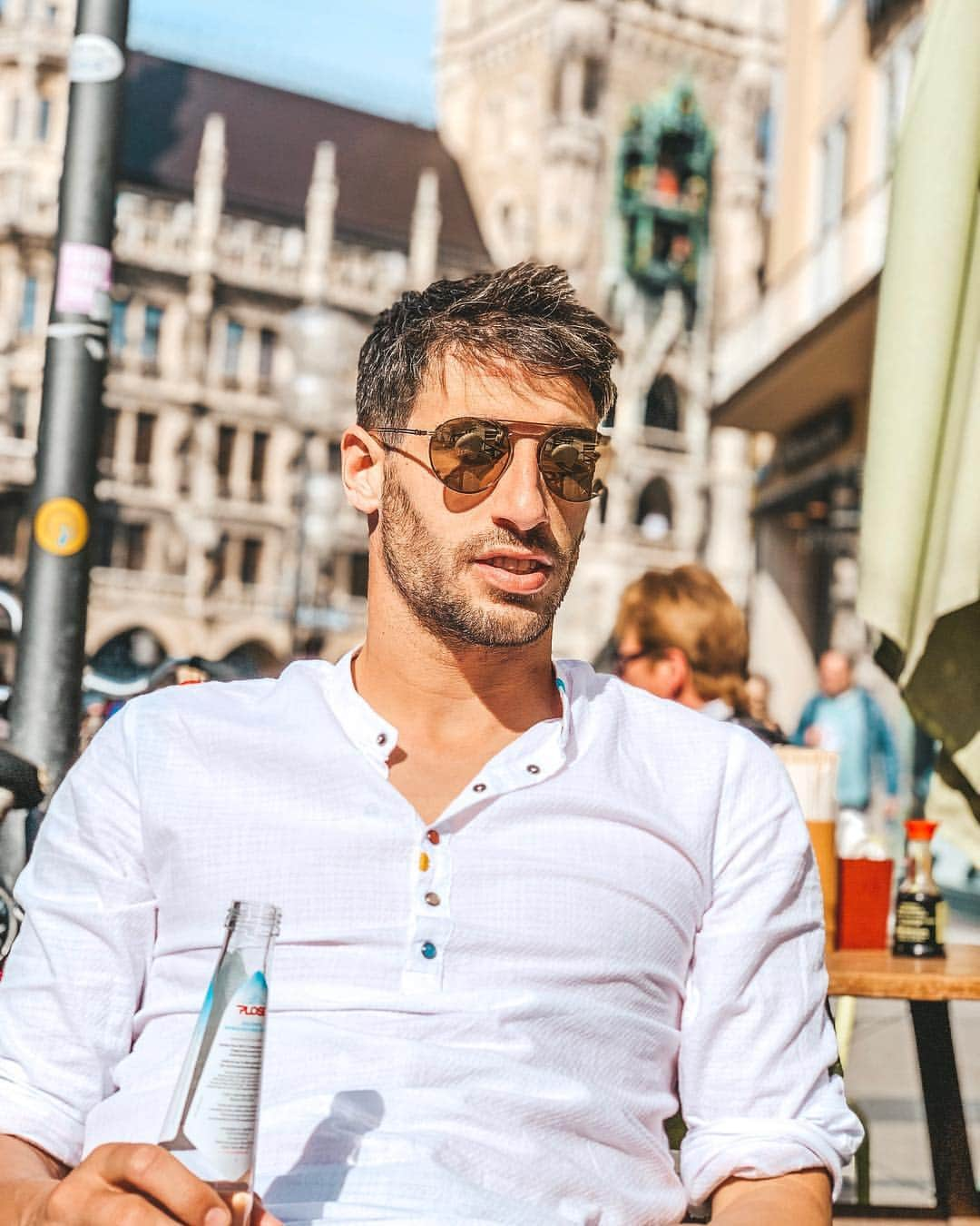 ハビ・マルティネスさんのインスタグラム写真 - (ハビ・マルティネスInstagram)「I ❤️ Munich #marienplatz #munich #Javi8 #miasanmia」5月3日 4時15分 - javi8martinez