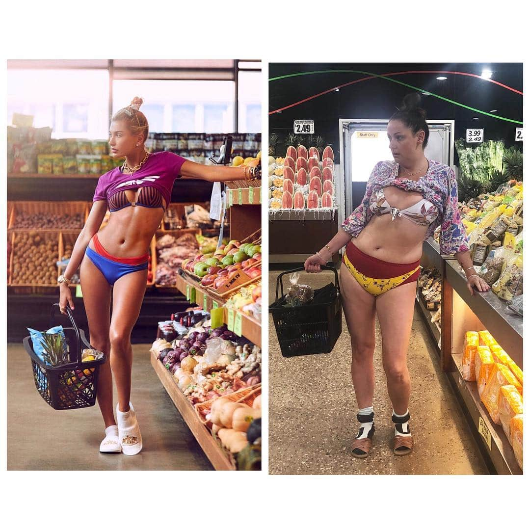 セレステ・バーバーさんのインスタグラム写真 - (セレステ・バーバーInstagram)「Waiting to see if the avocados are on sale.  #celestechallengeaccepted  #celestebarber  #funny  #haileybieber」5月3日 5時25分 - celestebarber