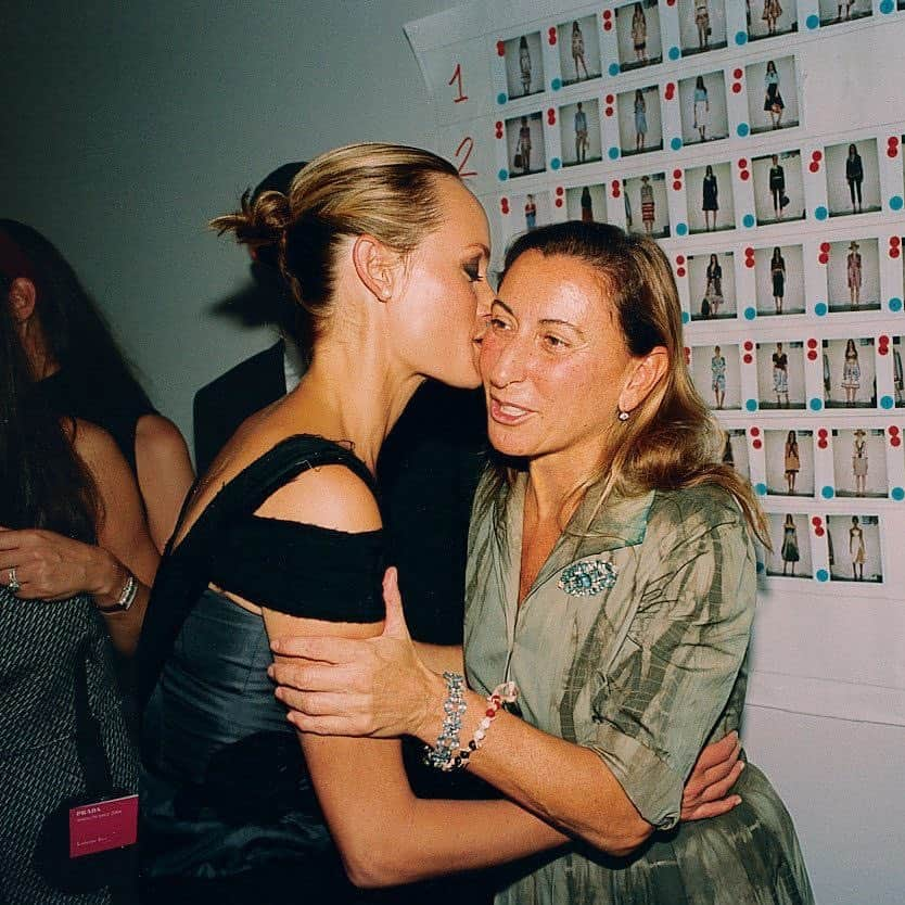 Vogueさんのインスタグラム写真 - (VogueInstagram)「“It’s kind of special when you find a picture of [Miuccia Prada] online, because she doesn’t put herself out there like other designers or celebrities," says Guillaume Lavoie of @whatmiuccia. "She has amazing style and a special persona and I realized no one was giving her love on Instagram, so I decided to start my own feed.” Ahead of the @Prada Resort 2020 show, tap the link in our bio for an ode to Miuccia Prada's style. Photographed by @arthurelgort, Vogue, January 2004」5月3日 5時59分 - voguemagazine