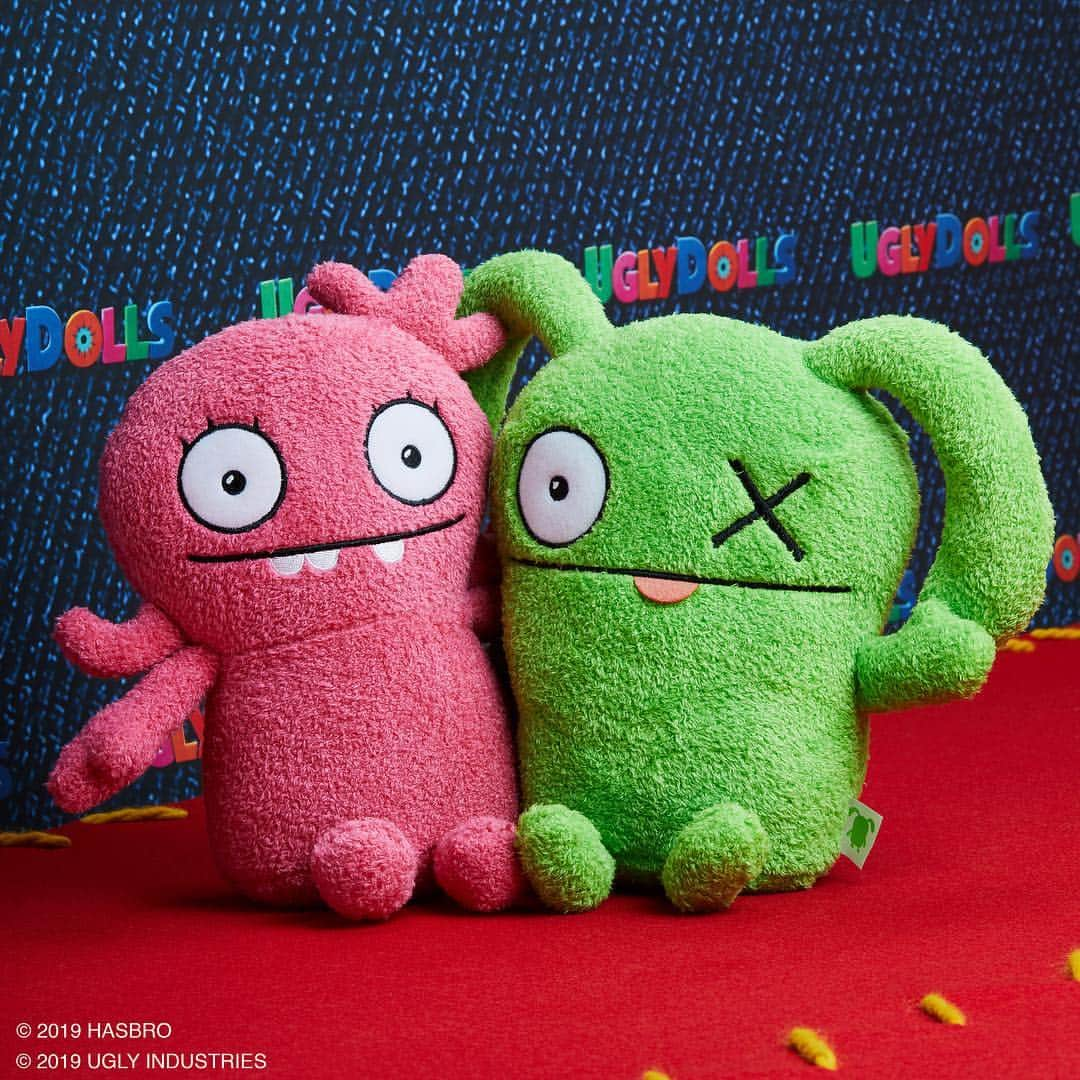 Hasbroさんのインスタグラム写真 - (HasbroInstagram)「#Hasbro #UglyDolls plush are super excited for the #UglyDollsMovie tomorrow! 🎉 Available now at major retailers to go to the movies with you!」5月3日 6時05分 - hasbro