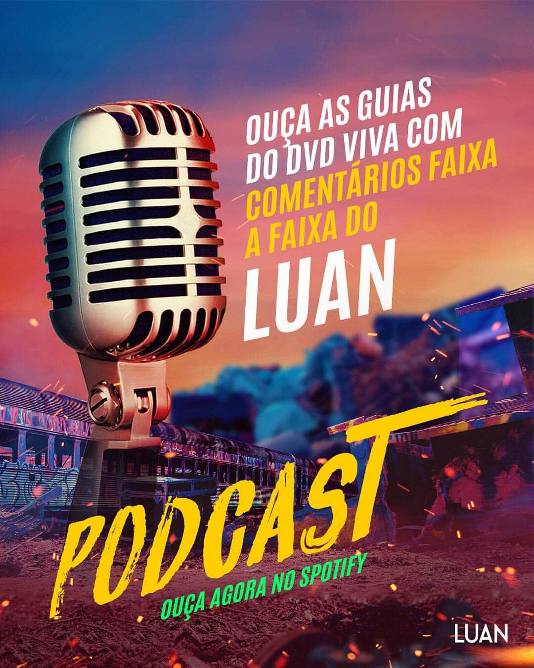 ルアン・サンタナさんのインスタグラム写真 - (ルアン・サンタナInstagram)「Ouça agora as GUIAS com meus comentários FAIXA A FAIXA no @spotifybrasil em um Podcast exclusivo! E calmaaa! Em breve vem mais guias por aí, até o DVD muita coisa vai rolar! (Link direto nos Destaques e no Story)」5月3日 7時10分 - luansantana