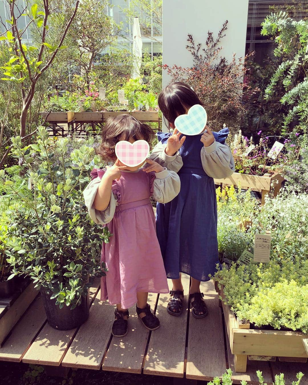 小沢真珠さんのインスタグラム写真 - (小沢真珠Instagram)「「エクラージェ」のエプロンドレス、姉妹色違いで着てお出かけしました。暖かかったのでお昼は簡単なお弁当を作って外で食べました♪  #ecragée#エクラージェ#子供服 #エプロンドレス #plum#ocean#色違い #サンダル#タルティーヌエショコラ #姉妹コーデ#お揃い#2歳#天パ#4歳#コズレ#ママリ#親バカ部#姉妹ママ#女の子ママ#ベビフル#sisters#instakids」5月3日 7時25分 - maju_ozawa