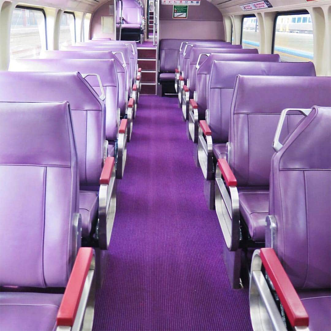 ケリーウェアスラーさんのインスタグラム写真 - (ケリーウェアスラーInstagram)「Ultra Violet Express. The new V-SET Train in Sydney Australia is a color lover’s dream.」5月3日 7時55分 - kellywearstler